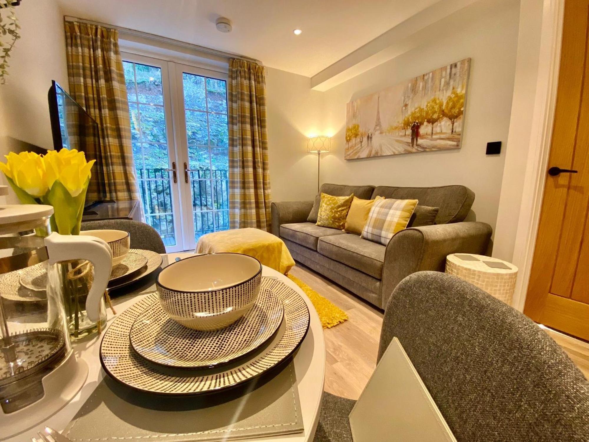 Luxury 1 Bedroom Apartment - Rock Mill 14 Stony Middleton Buitenkant foto